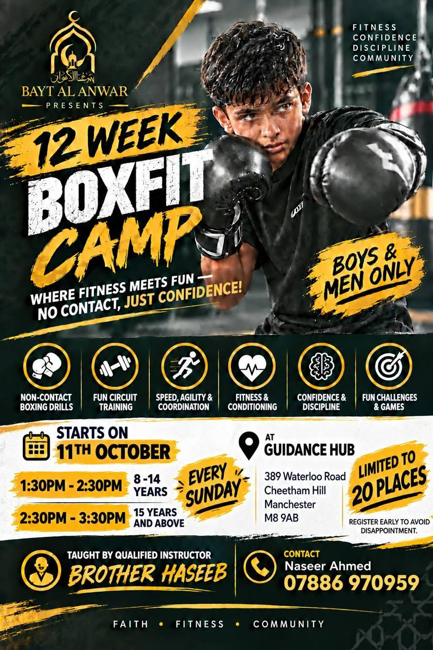 Poster for 12 WEEK BOXFIT CAMP